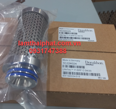 Lọc vi sinh Donaldson LifeTec™ P-SRF C | Sterile air filter