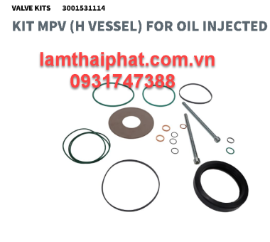 3001531114 Van Áp Suất Nhỏ Nhất Atlas Copco  | MPV GA160–GA315