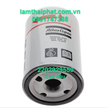2202929500 2202929550 Lọc Dầu Atlas Copco | 0931747388