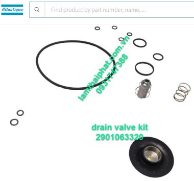 2901063320 Wearing kit EWD330 Atlas Copco | 0931747388