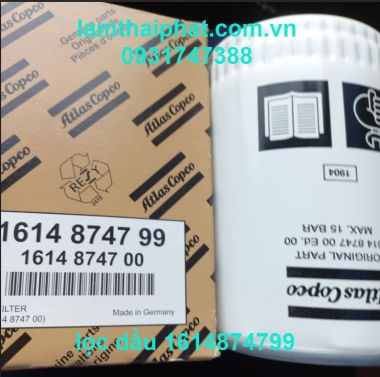 1614874700 1614874799 Lọc dầu Atlas Copco 0931747388