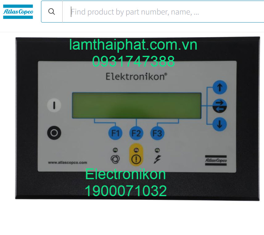 1900071031 màn hình điều khiển máy nén khí AtlasCopco