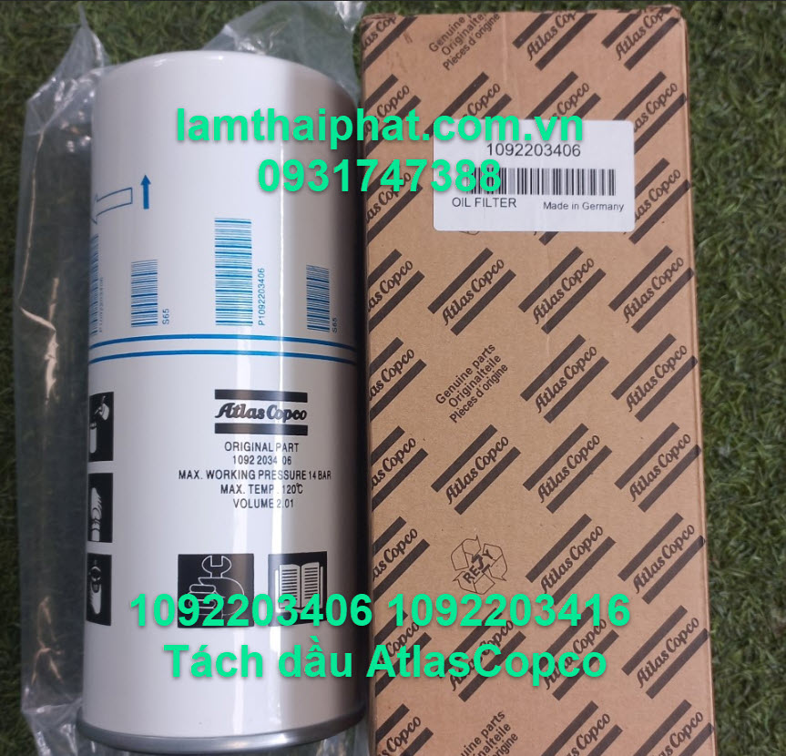 1092203406 Tách dầu Atlas Copco
