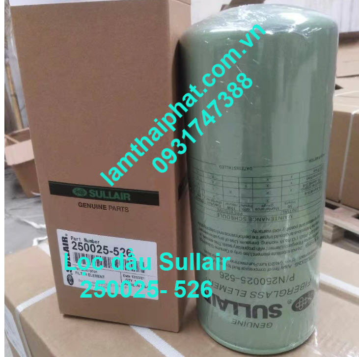 Lọc dầu máy nén khí Sullair