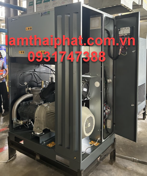 Máy nén khí Atlas Copco  GA37+ lắp tại khách hàng