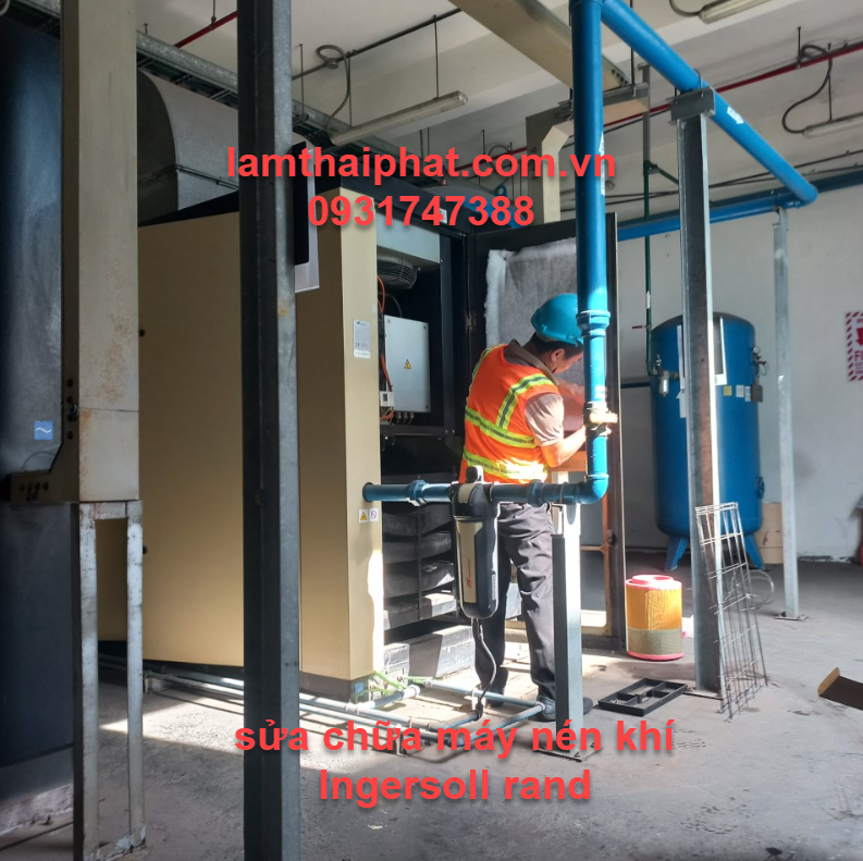 Sửa chữa máy nén khí Ingersoll Rand tại Tân Đông Hiệp