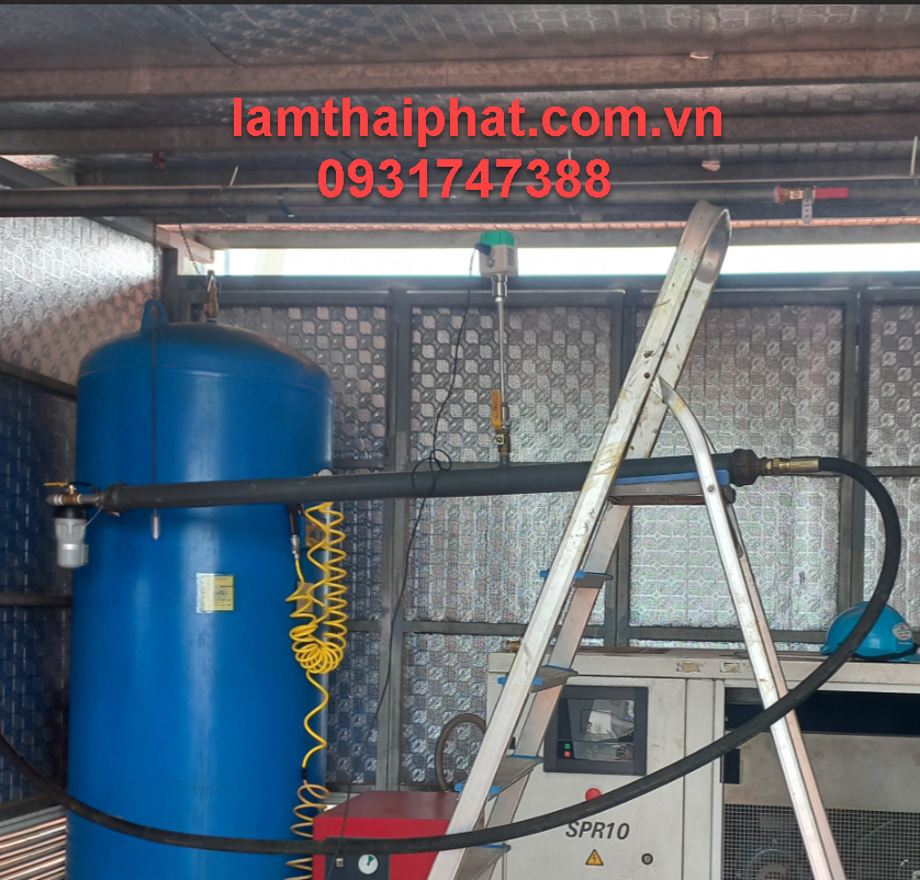 Đo lưu lượng khí nén tại nhà máy _ máy nén khí