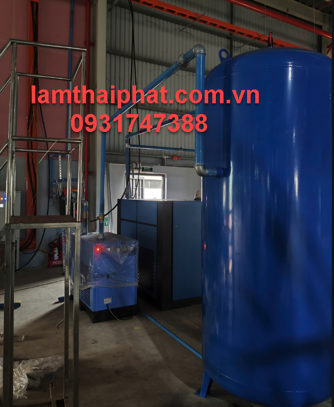 Cho thuê máy nén khí  100HP tại Đồng Nai