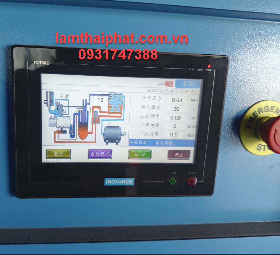 Lam Thái Phát cho thuê máy nén khí  linh hoạt công suất và áp suất