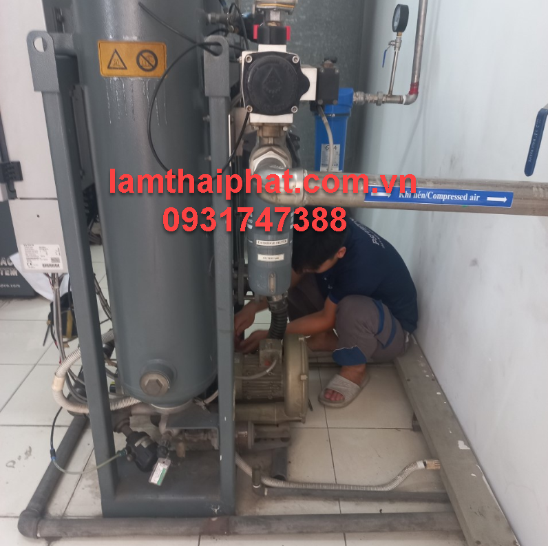 Lam Thái Phát chuyên sửa chữa máy nén khí trục vít