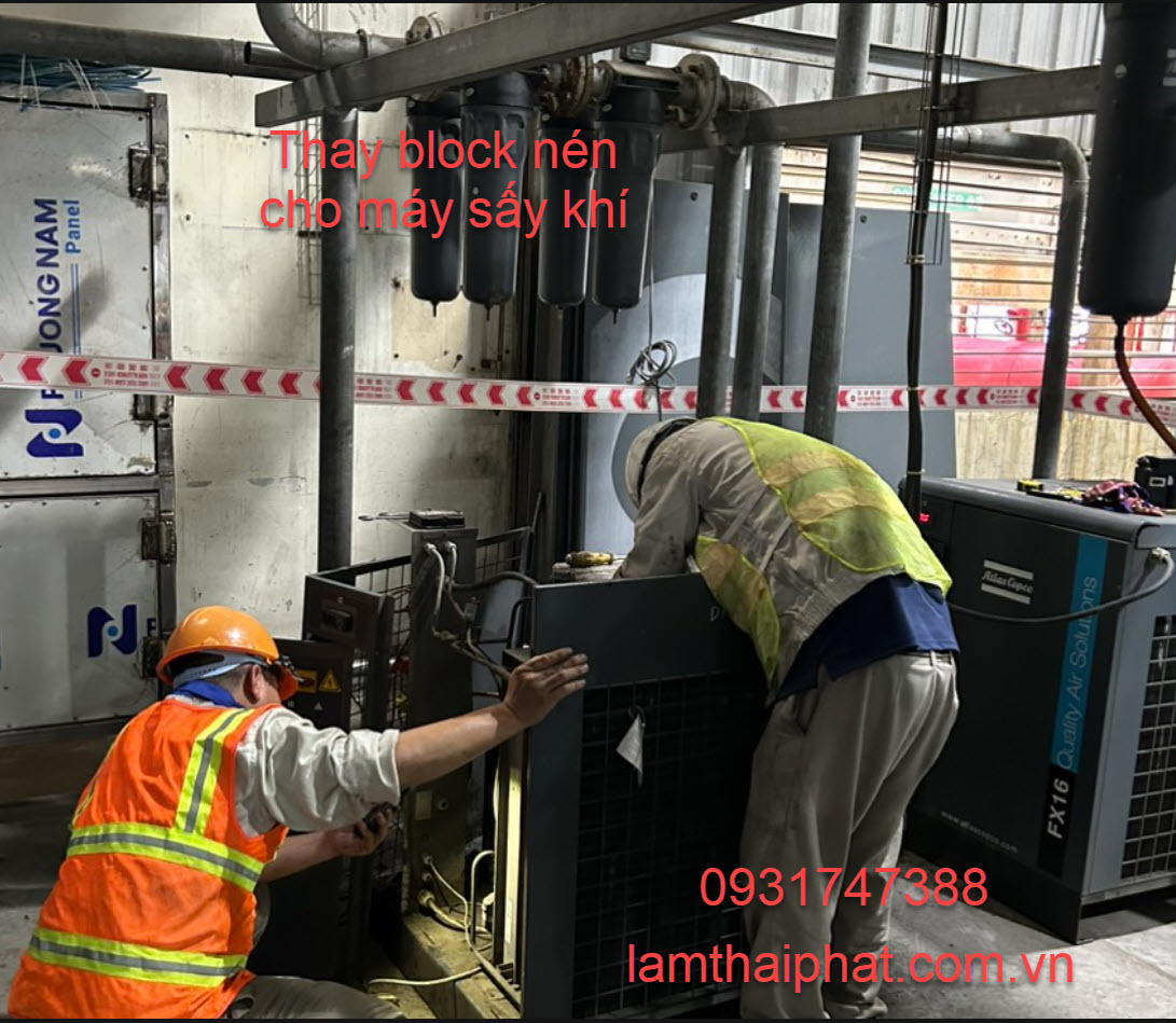 Sửa máy sấy khí tại Thuận An