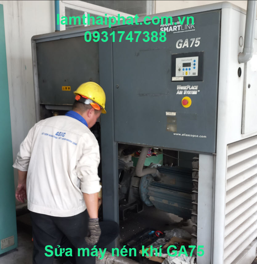 Sửa máy nén khí Atlas Copco tại Bàu Bàng